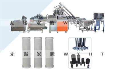 挤压式CTO活性炭滤芯流水生产线 HT宏腾