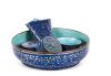 5078 AN ENAMELLED BETEL NUT TRAY