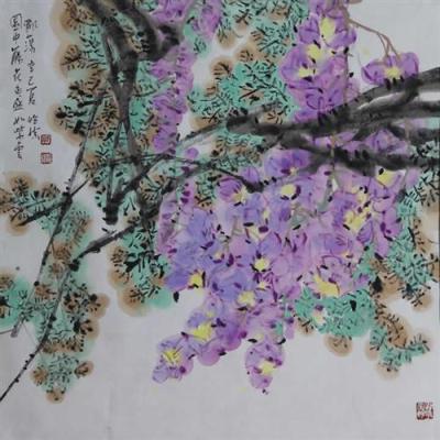 郭怡琮《花卉》