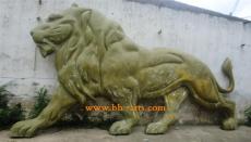 大型玻璃钢狮子浮雕大型玻璃钢狮子雕塑