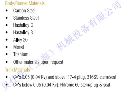 美国jordan mk708小流量调节阀