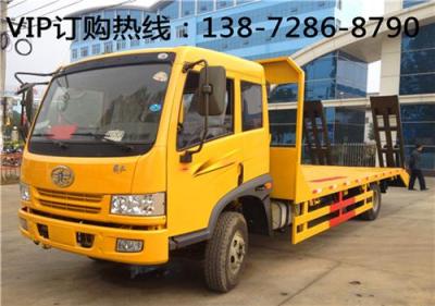 許昌12噸挖機運輸車拖車價格