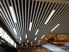 福建福州市地铁站吊顶铝方通-铝方通厂家
