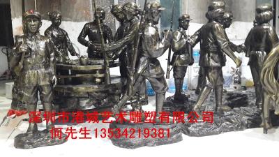 广州革命人物装饰模型玻璃钢雕塑制品