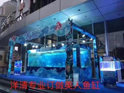 广州十大品牌大型玻璃鱼缸定制厂家
