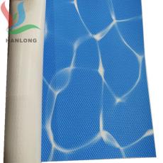 PVC泳池防水布 泳池胶膜 泳池内衬夹网布