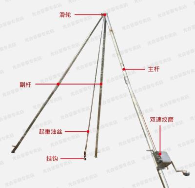 电力工程专用立杆机整体分体立杆机生产销