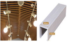 昌都生态木长城板吊顶设计方案