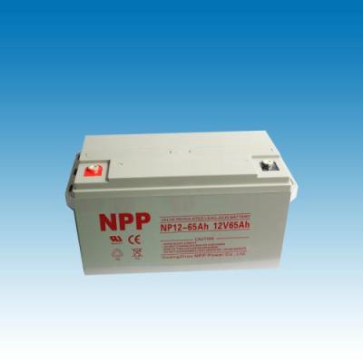 NPG12V65耐普NPP蓄電池船舶儲能