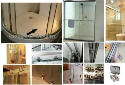 维修浴室淋浴房更换轨道滑轮上海长宁区服务
