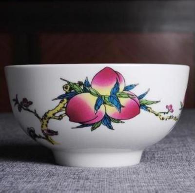 陶瓷寿碗定做 陶瓷礼品碗 作寿用的礼品定制