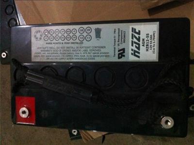 美国海志蓄电池HZB12-26蓄电池12V26AH参数