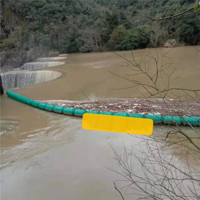 海滨浴场垃圾拦截网浮式拦漂排设施