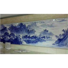 唐龙陶瓷 景德镇山水瓷板画