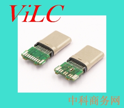 深圳供應(yīng)TYPE C 16P母座-四腳插件 有柱編帶