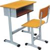 学生课桌椅款式有多种 单人课桌椅 双人课桌