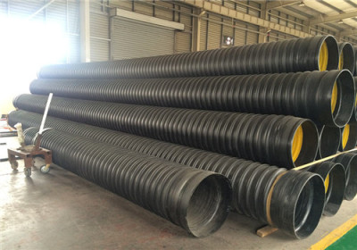 许昌HDPE800钢带螺旋波纹管对于填埋场的污