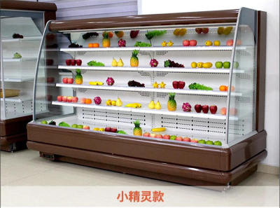 郑州风幕柜厂家地址 超市水果保鲜柜价格