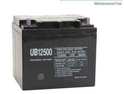 UNIVERSAL BATTERY蓄电池UB121100 正品销售