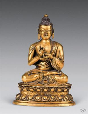 明清铜佛像近期拍卖成交价格