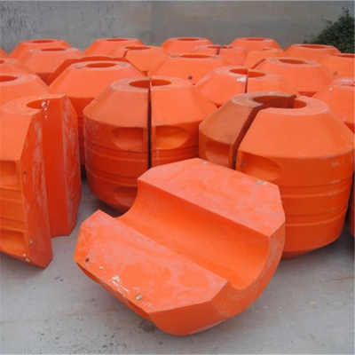 厂家定制夹管塑料浮体4寸抽水管浮桶