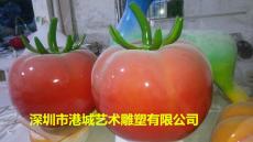 農耕文化農作物蔬菜水果玻璃鋼西紅柿雕塑