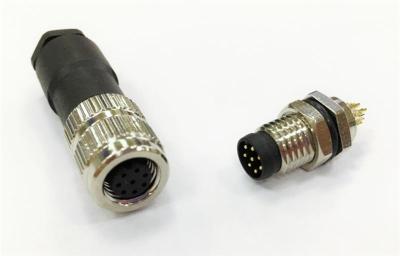 M8连接器3芯4芯6芯8芯全系列接插件