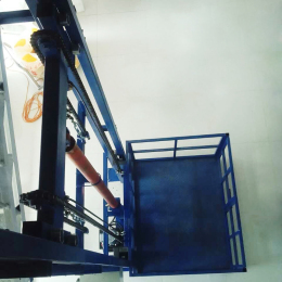 沂州载货用1吨5吨导轨式升降货梯 2吨液压升