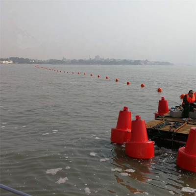 河道助航浮标聚氨酯填充实心航标加工