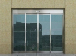 天津河西区专业安装玻璃感应门玻璃隔断