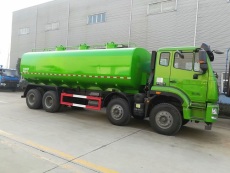 湖北隨州重汽浩瀚國五曼340馬力污泥運輸車