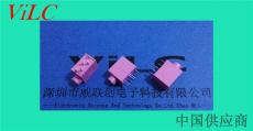 3.5耳機插座-粉紅色PJ-325C/5P插件立體聲