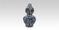 洛克菲勒国际拍卖瓷器赏析-元青花葫芦瓶