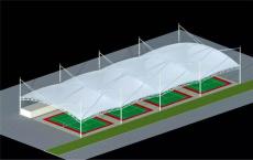 膜结构羽毛球场价格/张拉膜篮球场覆盖厂家
