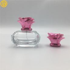 冠铖鑫创意玫瑰花香水盖喷雾款化妆品金属盖
