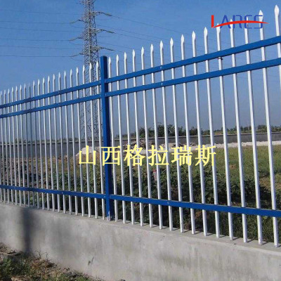 山西太原小区围墙护栏  锌钢院墙隔离护栏