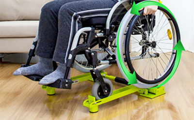 佰多轮轮椅骑行台家用折叠小型室内健身房