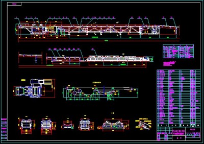 DS540连续斗式输送机CAD制造图纸