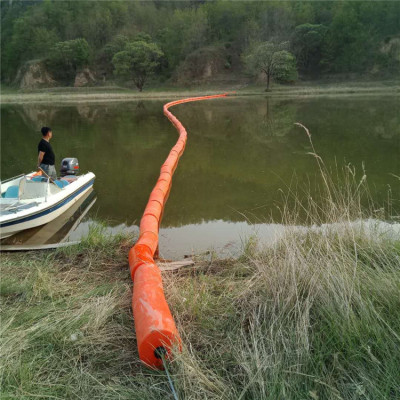 浮筒式拦污栅河道漂浮物拦截浮排规格
