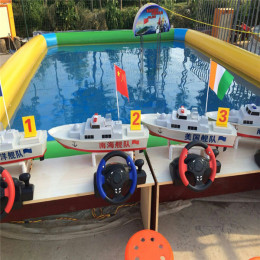 儿童游乐园设备水上电动遥控船户外创业