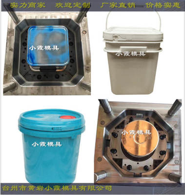 中国注射模具加工专业做20L机油桶注塑模具