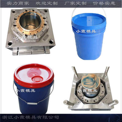 中国注塑模具供应专业做20L食品桶注塑模具