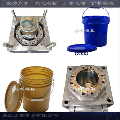 中国注塑模具供应专业做20L食品桶注塑模具