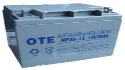 OTE蓄电池NP38-12 12V38AH太阳能专用