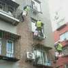北京吊绳 外墙粉刷 旧楼粉刷 高空刷涂料