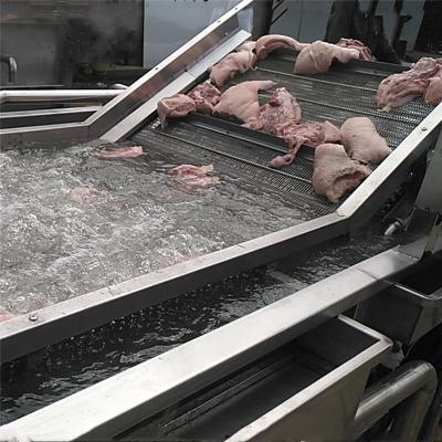 鼎鸿牌肉类解冻机 鸡鸭解冻流水线 解冻线