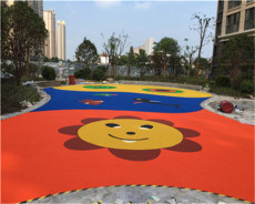 水性耐用的上海幼儿园ETPU塑胶跑道施工