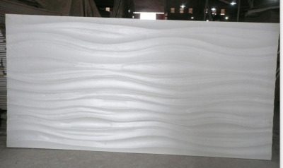 大洋浪波浪板木纹波浪板浮雕板生态木通花板