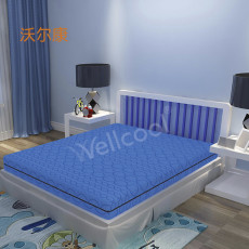 019年夏季新款宝蓝色透气床垫高弹3D床垫
