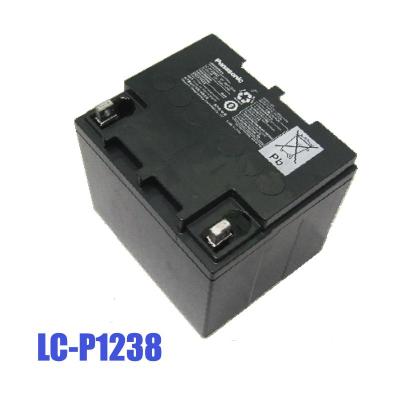 正品 松下12V38AH 免维护蓄电池UPS专用